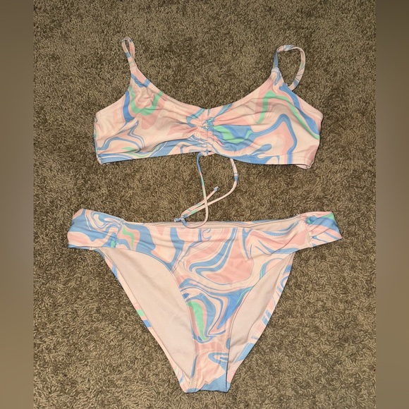 Other - Colorful Swirl Bikini Set
